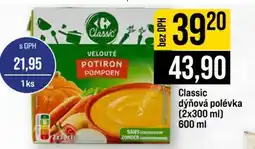 Jip Classic dýňová polévka nabídka