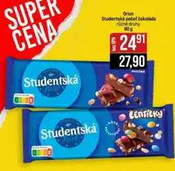 Jip Orion Studentská pečeť čokoláda nabídka