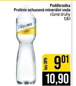 Jip Poděbradka Prolinie ochucená minerální voda nabídka