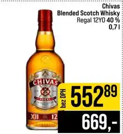 Jip Chivas Blended Scotch Whisky nabídka