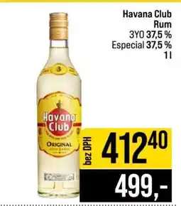 Jip Havana Club Rum nabídka
