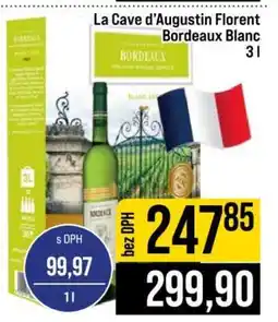 Jip La Cave d'Augustin Florent Bordeaux Blanc 3 l nabídka