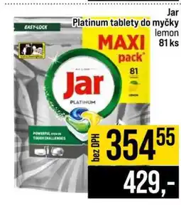Jip Jar Platinum tablety do myčky lemon 81 ks nabídka