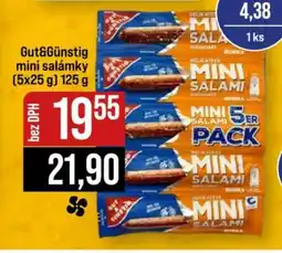 Jip Gut&Günstig mini salámky nabídka
