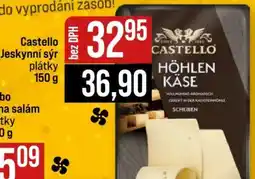 Jip Castello jeskynní sýr plátky 150 g nabídka