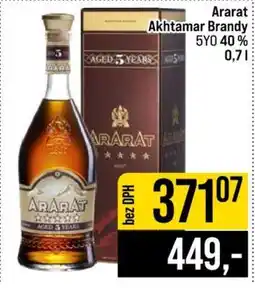 Jip Ararat Akhtamar Brandy nabídka