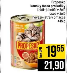 Jip Propesko kousky masa pro kočky nabídka