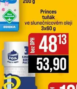 Jip Princes tuňák ve slunečnicovém oleji 3x60 g nabídka