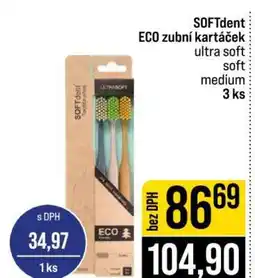 Jip SOFTdent ECO zubní kartáček nabídka