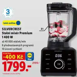 Lidl SILVERCREST Stolní mixér Premium 1400 W nabídka