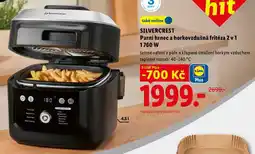 Lidl SILVERCREST Parní hrnec a horkovzdušná fritéza 2 v 1 1760 W nabídka
