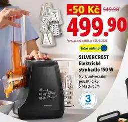 Lidl SILVERCREST Elektrické struhadlo 150 W nabídka