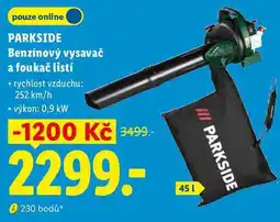 Lidl PARKSIDE Benzínový vysavač a foukač listí nabídka
