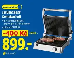 Lidl SILVERCREST Kontaktní gril nabídka