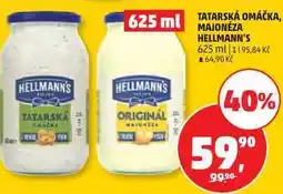 Penny Market TATARSKÁ OMÁČKA, MAJONÉZA HELLMANN'S nabídka