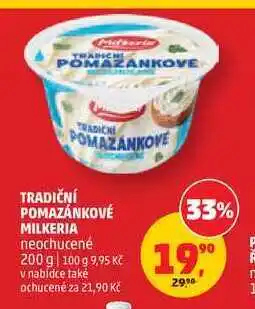 Penny Market TRADIČNÍ POMAZÁNKOVÉ MILKERIA neochucené nabídka
