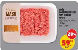 Penny Market SMĚS ROZMĚLNĚNÝCH MAS DOBRÉ MASO vepřové nabídka