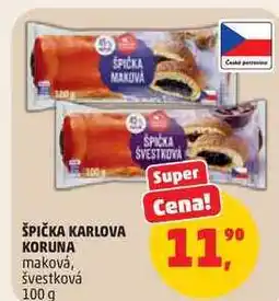 Penny Market ŠPIČKA KARLOVA KORUNA maková nabídka