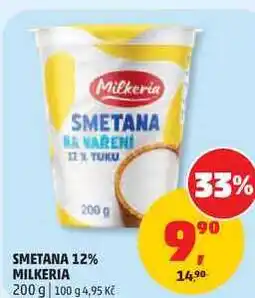 Penny Market SMETANA 12% MILKERIA nabídka