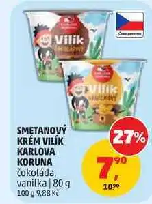 Penny Market SMETANOVÝ KRÉM VILÍK KARLOVA KORUNA čokoláda nabídka