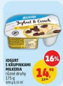 Penny Market JOGURT S KRUPINKAMI MILKERIA různé druhy nabídka