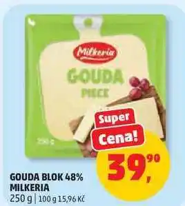 Penny Market GOUDA BLOK 48% MILKERIA nabídka