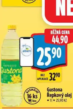 Albert Gustona Řepkový olej • nabídka
