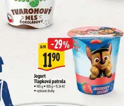 Albert Jogurt Tlapková patrola nabídka