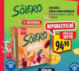 Albert Zmrzlina Solero mini multipack nabídka