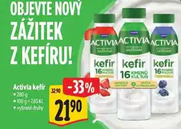 Albert Activia kefír nabídka