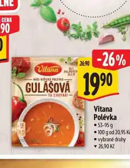 Albert Vitana Polévka nabídka