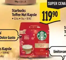 Albert Starbucks Toffee Nut Kapsle 12 ks nabídka