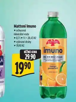 Albert Mattoni Imuno ochucená minerální voda nabídka