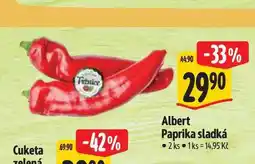 Albert Albert Paprika sladká 2 ks nabídka