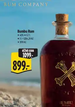 Albert Bumbu Rum nabídka