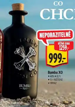 Albert Bumbu XO 40% 0,71 nabídka