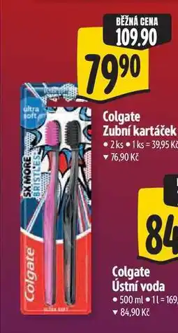 Albert Colgate Zubní kartáček 2ks nabídka