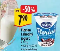 Albert Florian jogurt nabídka