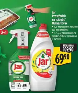 Albert Jar Prostředek na nádobí/ Odmašťovač - 900 ml prostředek na nádob 500 ml odmašťovač nabídka