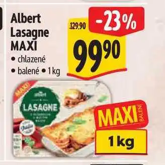 Albert Albert Lasagne MAXI nabídka
