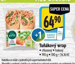 Albert Tuňákový wrap nabídka