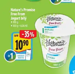 Albert Nature's Promise Free From Jogurt bílý nabídka