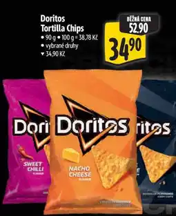Albert Doritos Tortilla Chips nabídka