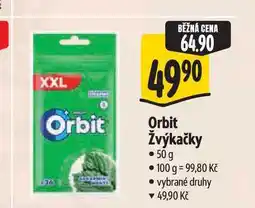 Albert Orbit žvýkačky nabídka
