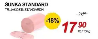 ZEMAN ŠUNKA STANDARD TŘ. JAKOSTI: STANDARDNÍ nabídka
