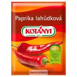 Albert Kotányi Paprika lahůdková mletá 25g nabídka