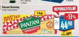 Albert Panzani Těstoviny nabídka