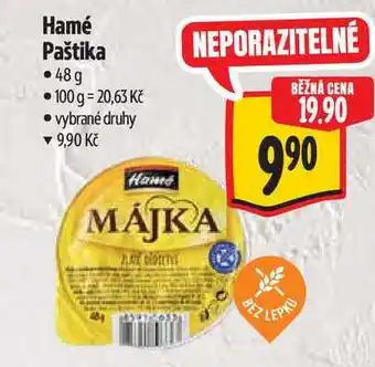 Albert Hamé Paštika nabídka