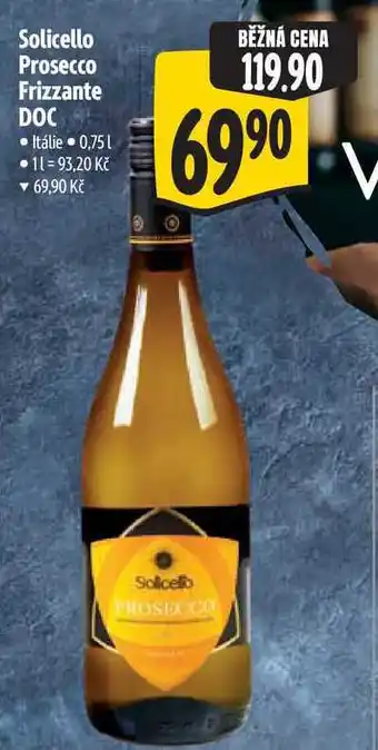 Albert Solicello Prosecco Frizzante DOC nabídka