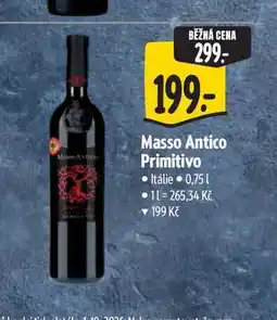 Albert Masso Antico Primitivo nabídka